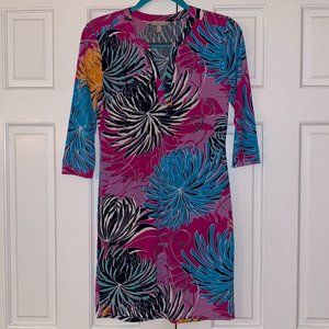 Flower Patterned Banana Republic Dress